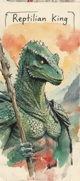 Reptilian King